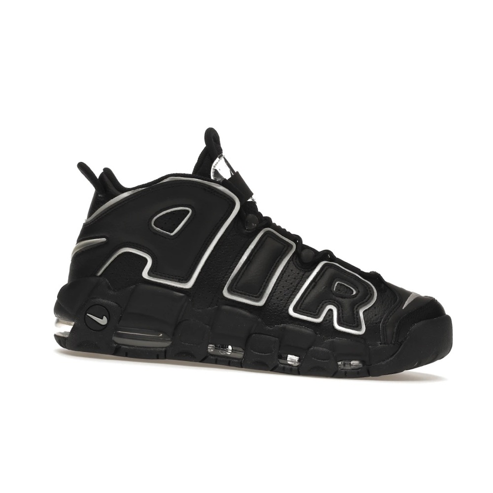 Women’s Nike Air More Uptempo Black Silver